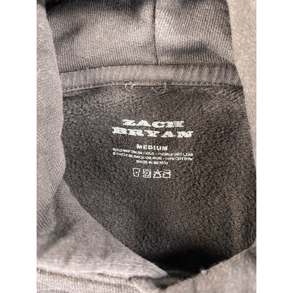 Zach Bryan Tour Merch Heavyweight Hoodie Burn, Burn, Burnt Size MEDIUM - Picture 4 of 6